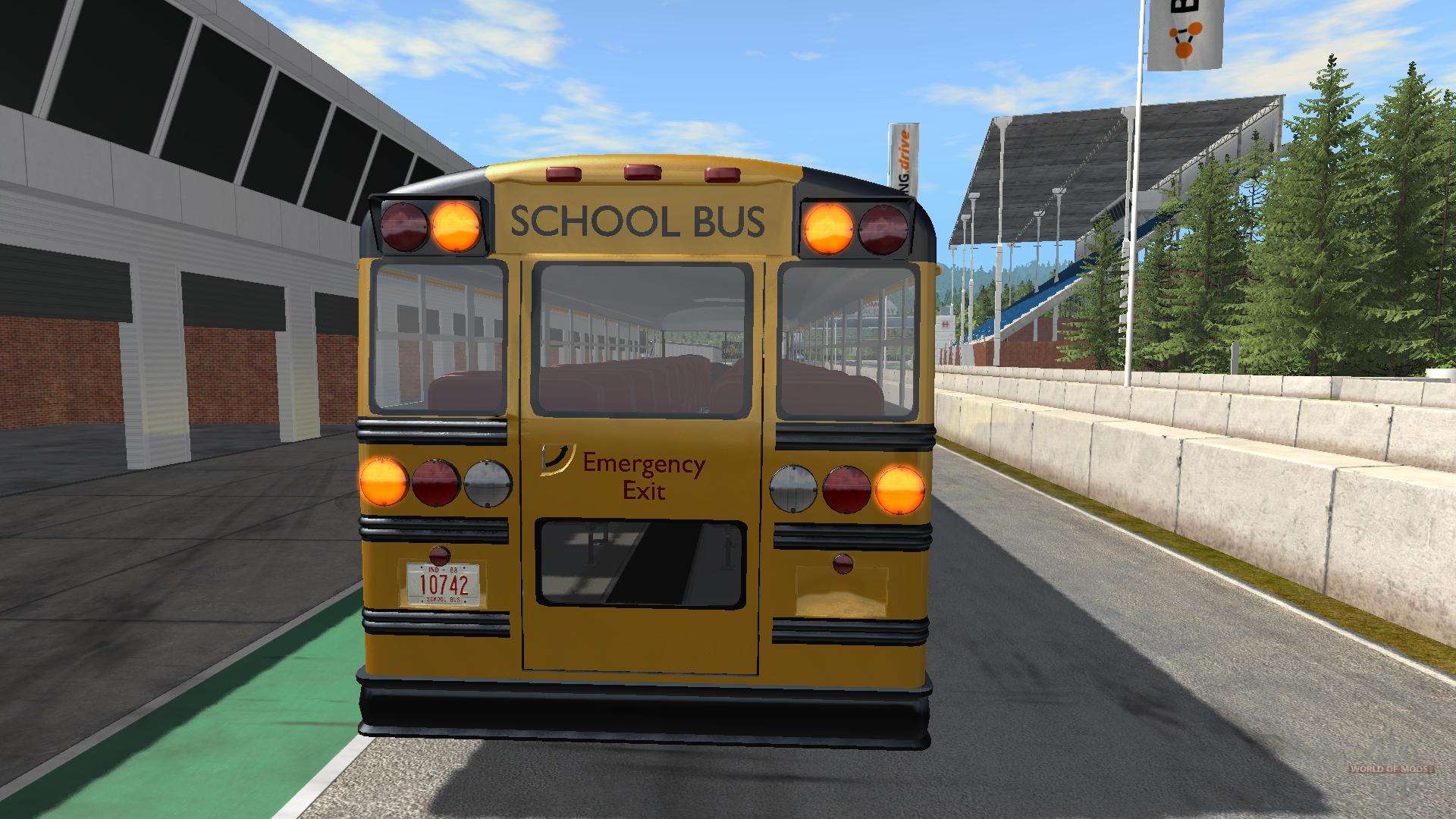 proton bus simulator) Review mod School Bus (Ônibus escolar