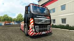 Transporte pesado de pele para a Volvo caminhões para Euro Truck Simulator 2