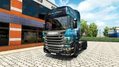 Pérola negra pele para o Scania truck para Euro Truck Simulator 2