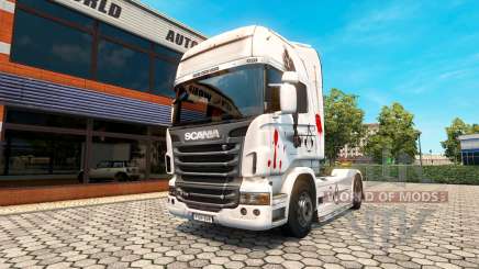 Assassins Creed pele para o Scania truck para Euro Truck Simulator 2