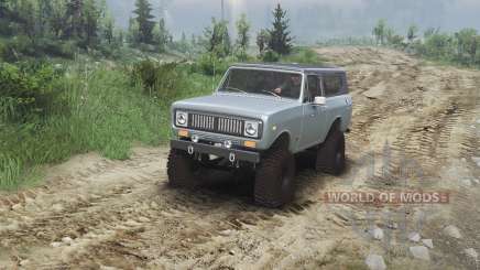 International Scout II 1977 [agent silver] para Spin Tires