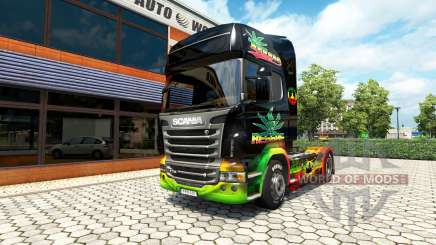 Reggae a pele para o Scania truck para Euro Truck Simulator 2