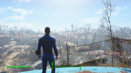 Salve antes de sair do vault para Fallout 4