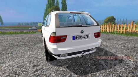 BMW X5 Unmarked Police para Farming Simulator 2015