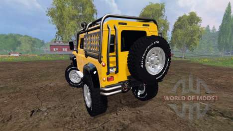 Land Rover Defender 90 [offroad] v2.0 para Farming Simulator 2015