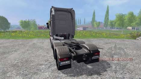 Scania R730 [Silver] v3.0 para Farming Simulator 2015
