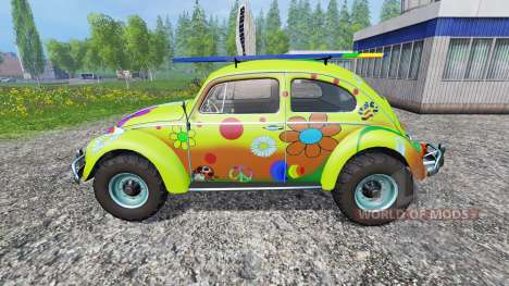 Volkswagen Beetle 1966 [peace and love] para Farming Simulator 2015