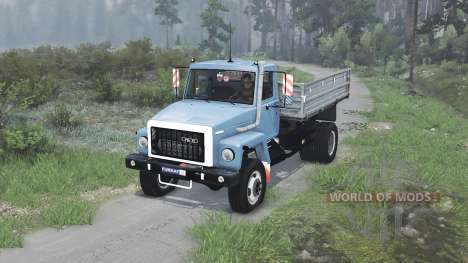 GAZ-3309 [08.11.15] para Spin Tires