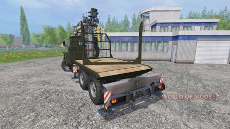Ural-4320 [madeira] para Farming Simulator 2015