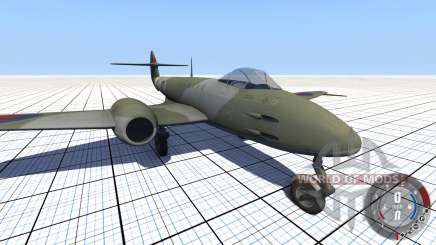 Gloster Meteor Mk. III Alpha para BeamNG Drive