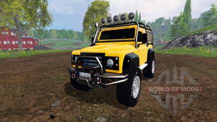 Land Rover Defender 90 [offroad] v2.0 para Farming Simulator 2015