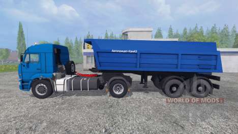 KamAZ-5460 [trailer] para Farming Simulator 2015