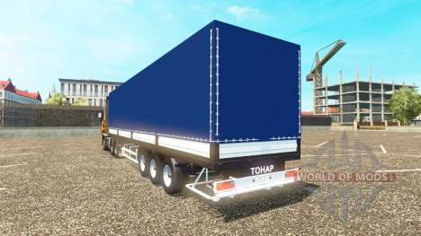 O semi-reboque Tonar v1.5 para Euro Truck Simulator 2