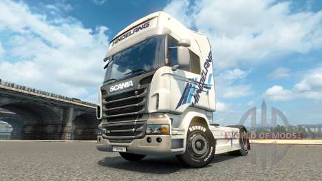 Hindelang pele para o Scania truck para Euro Truck Simulator 2