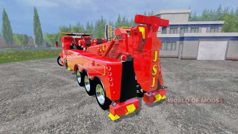 Kenworth T600B [tow truck] para Farming Simulator 2015