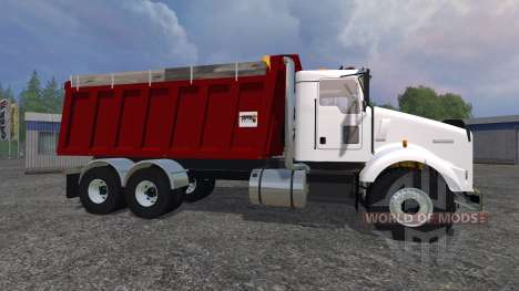 Kenworth T800 [dump] para Farming Simulator 2015