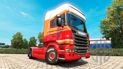 Penta pele para o Scania truck para Euro Truck Simulator 2