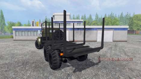 KrAZ-255 B1 [madeira] para Farming Simulator 2015