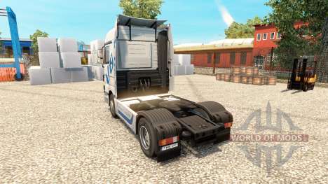 Hartmann Transporte de pele para o caminhão Merc para Euro Truck Simulator 2