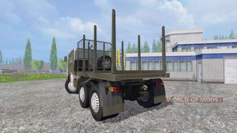 KamAZ-54115 [caminhão] v1.3 para Farming Simulator 2015