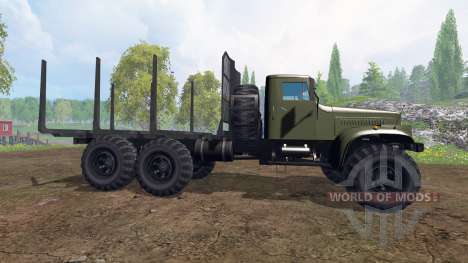 KrAZ-255 B1 [madeira] v2.0 para Farming Simulator 2015
