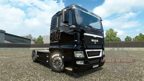 A pele do V8 caminhão HOMEM v2.0 para Euro Truck Simulator 2