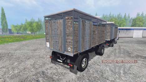 IFA W50 [transporte de animais] para Farming Simulator 2015