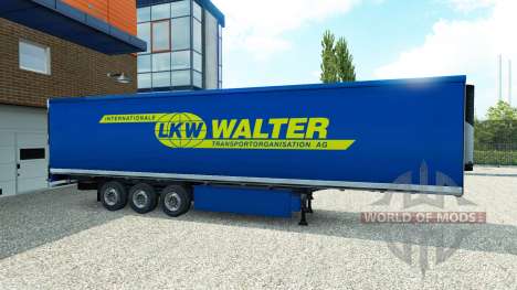 Pele de Walter sobre o trailer para Euro Truck Simulator 2