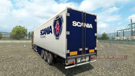 Pele Scania semi-reboque para Euro Truck Simulator 2