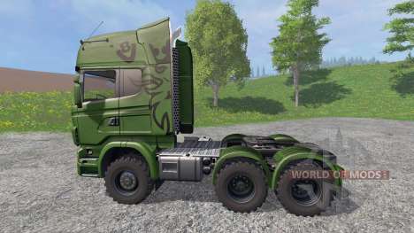 Scania R730 [euro farm] v1.2 para Farming Simulator 2015