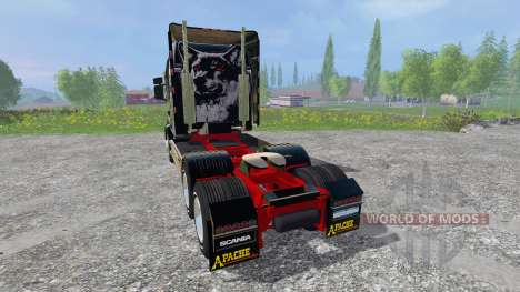 Scania T164 [Apache Demolition] para Farming Simulator 2015