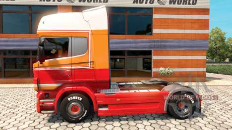 Penta pele para o Scania truck para Euro Truck Simulator 2