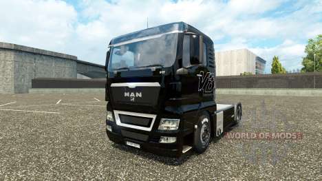 A pele do V8 caminhão HOMEM v2.0 para Euro Truck Simulator 2
