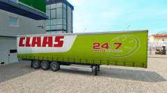 Pele para CLAAS trailer para Euro Truck Simulator 2