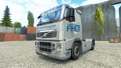 Hartmann Transporte de pele para a Volvo caminhões para Euro Truck Simulator 2