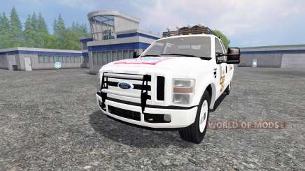 Ford F-350 [Budweiser] para Farming Simulator 2015