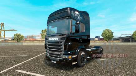 O velozes e furiosos 6 a pele para o Scania truck para Euro Truck Simulator 2