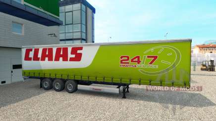 Pele para CLAAS trailer para Euro Truck Simulator 2