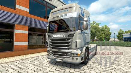 Hartmann Transporte pele para o Scania truck para Euro Truck Simulator 2