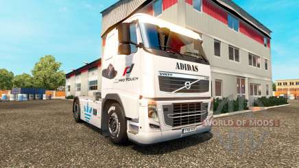 A pele da Adidas para a Volvo caminhões para Euro Truck Simulator 2