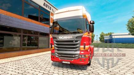 Penta pele para o Scania truck para Euro Truck Simulator 2