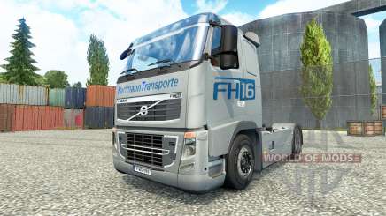 Hartmann Transporte de pele para a Volvo caminhões para Euro Truck Simulator 2