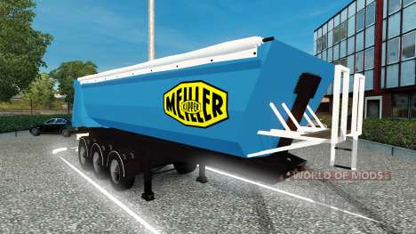 Pele Meiller Kipper semi-reboque para o para Euro Truck Simulator 2