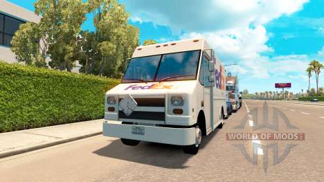 Marcas em vans do tráfego para American Truck Simulator