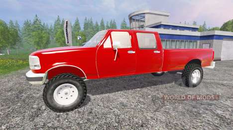 Ford F-250 1992 [crew cab] para Farming Simulator 2015