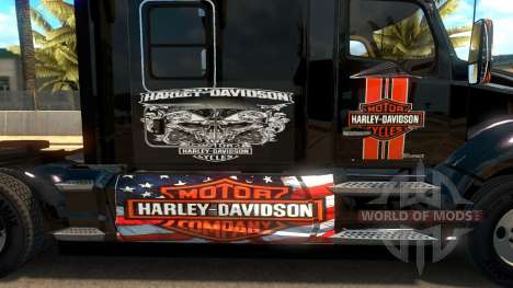T680 Harley Davidson skin para American Truck Simulator