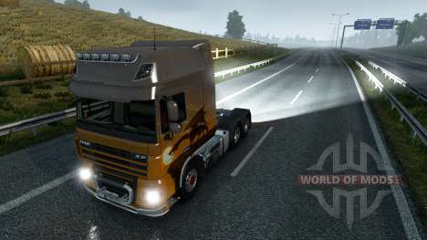 Traseiro faróis de nevoeiro para Euro Truck Simulator 2