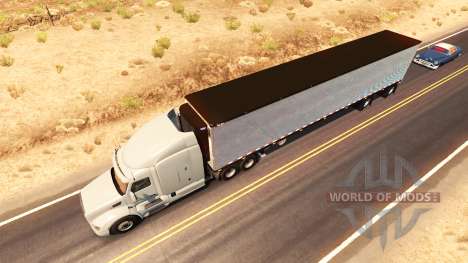 Chrome trailer para American Truck Simulator