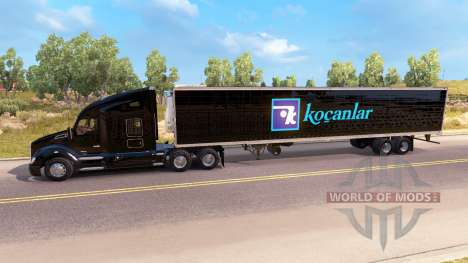 A pele de um Kenworth trator na ESPIGA para American Truck Simulator