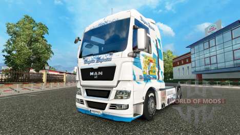 A pele da Baviera Express no caminhão HOMEM para Euro Truck Simulator 2